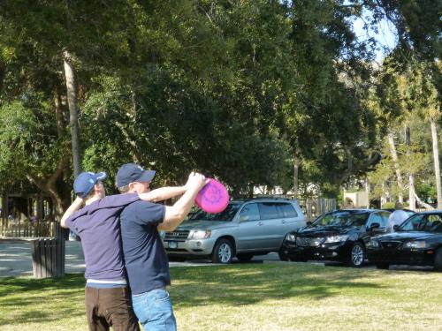  I have learned that you always take a frisbee on vacation!
