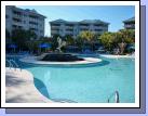 It was a beautiful resort with a couple of gorgeous but cold swimming pools.  