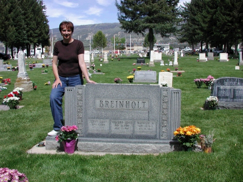 So, here I am with my Great Grandfather Wilford Lewis Breinholt, his first wife, and my Great Grandmother Jenny Marie.