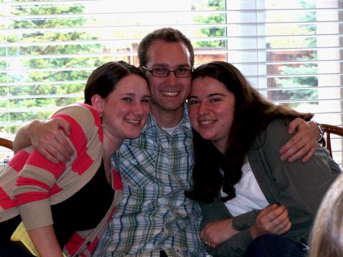 Loren with two of his favorite girls.