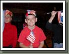 Clark's class did a patriotic assembly on Veteran's Day.  He had to memorize a couple of paragraphs - no problem.  We all had them memorized - he practiced so much!