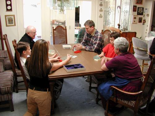 A good game of Racko certainly works up your appetite for Thanksgiving dinner!