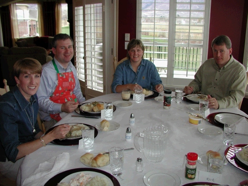 Melinda, Alan, Melanie, Brian....