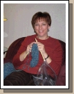 Of course there was a little down time where I could get a little knitting in....