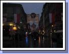 We were in Krakow the day before nov. 11 which is Poland's Independence Day, so there were flags everywhere.