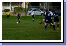 Clark playing as #6 for the Waterford Middle School soccer team.