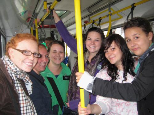 P-day trip with Dorota & Marta and other Sisters (LeFevre and her trainee, Sis. Allen)