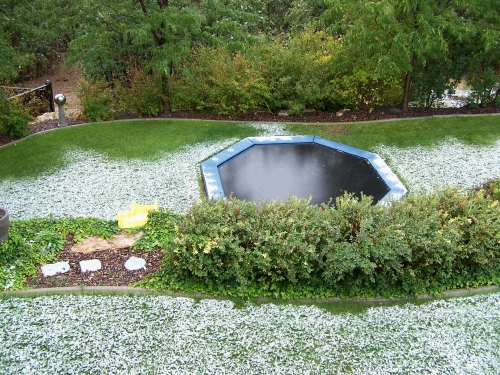 Snow in September!